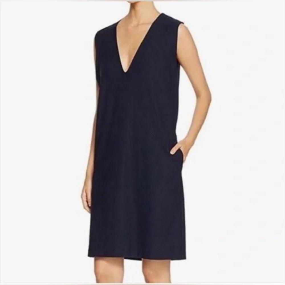 Eileen Fisher Deep V-Neck Dress